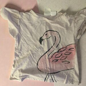 ZARA Pink Flamingo Kids Shirt